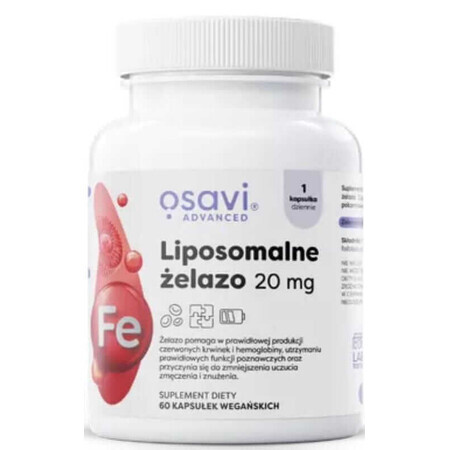 Osavi Ferro liposomiale 20 mg - 60 capsule vegane