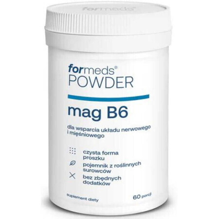 POLVERE MAG B6 magnesio + vitamina B6 (60 porzioni) Formati