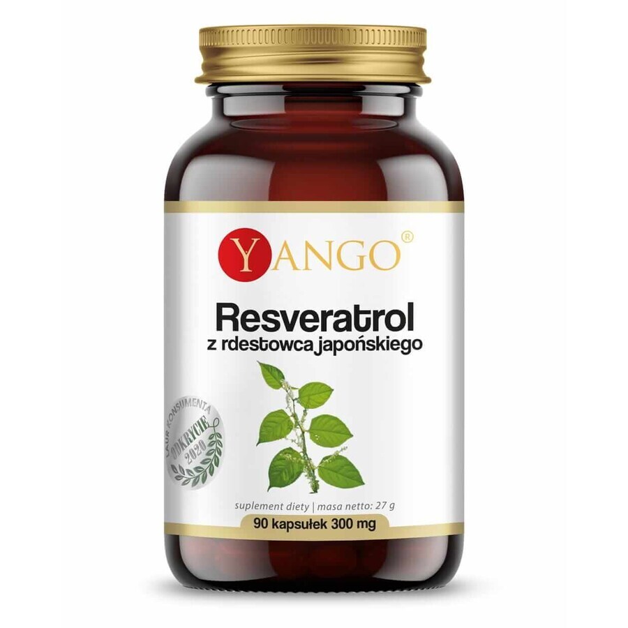 Extract de resveratrol 300 mg (90 capsule) YANGO