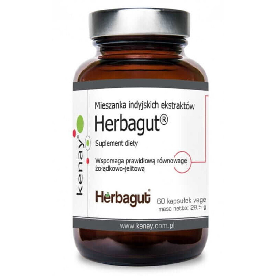 Herbagut® Miscela di estratti indiani 60 capsule Kenay