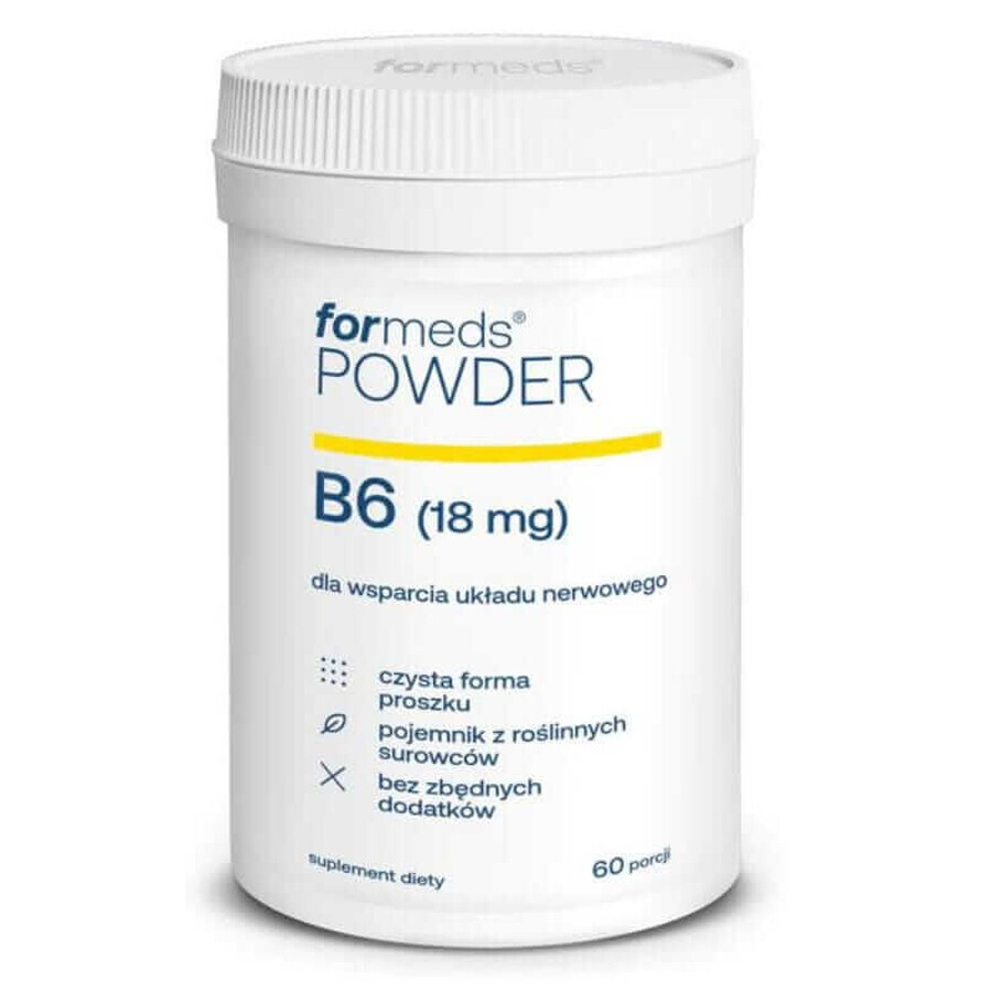 B6 POWDER Pulver (60 Portionen) - Vitamin B6 Formeds