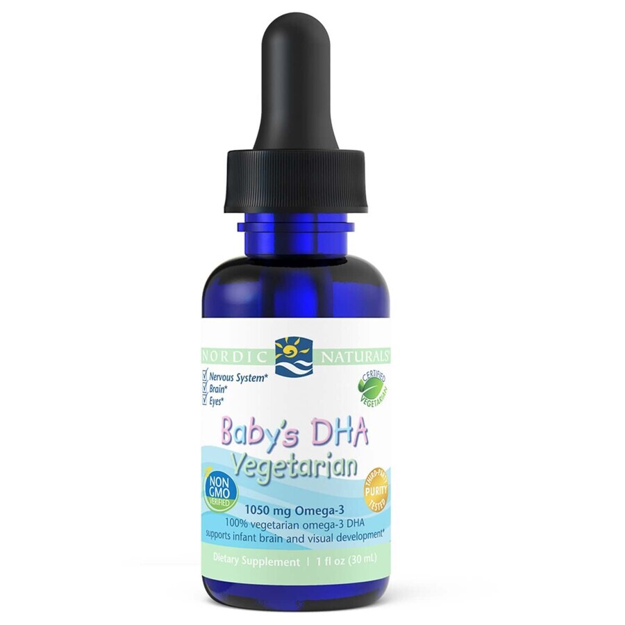 Baby's DHA Vegetarian - acizi DHA pentru copii 30ml Nordic Naturals