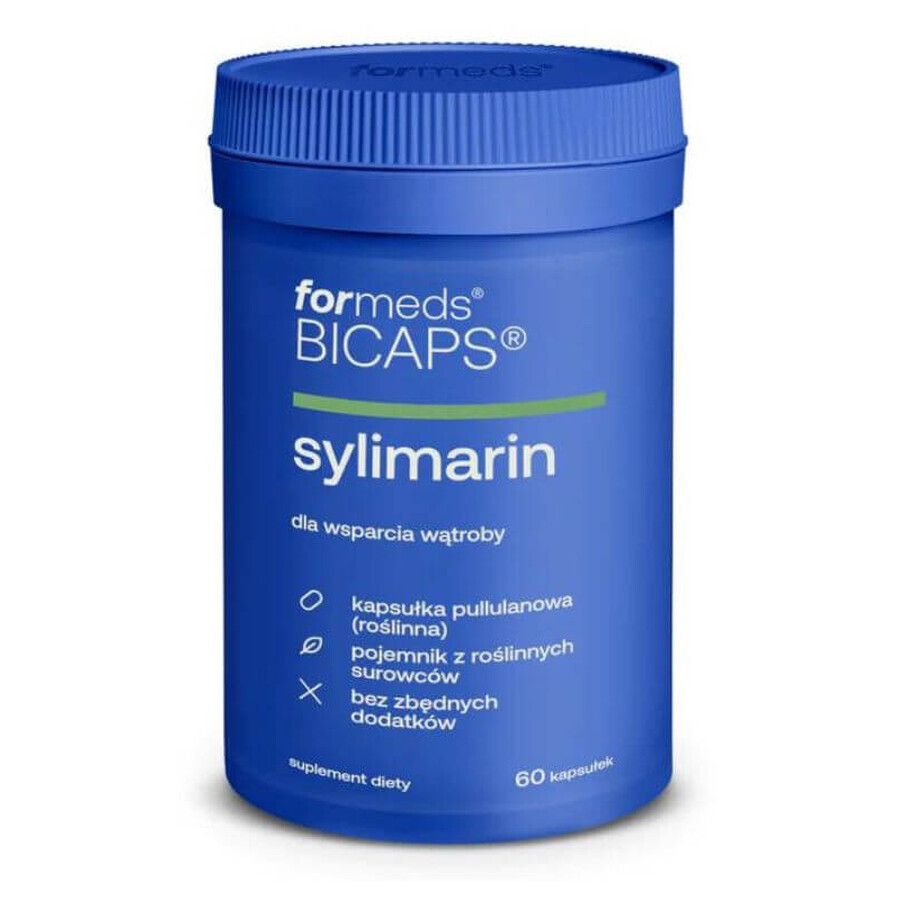 Bicaps Sylimarin 60 capsule Estratto di Sylimarin - Formeds