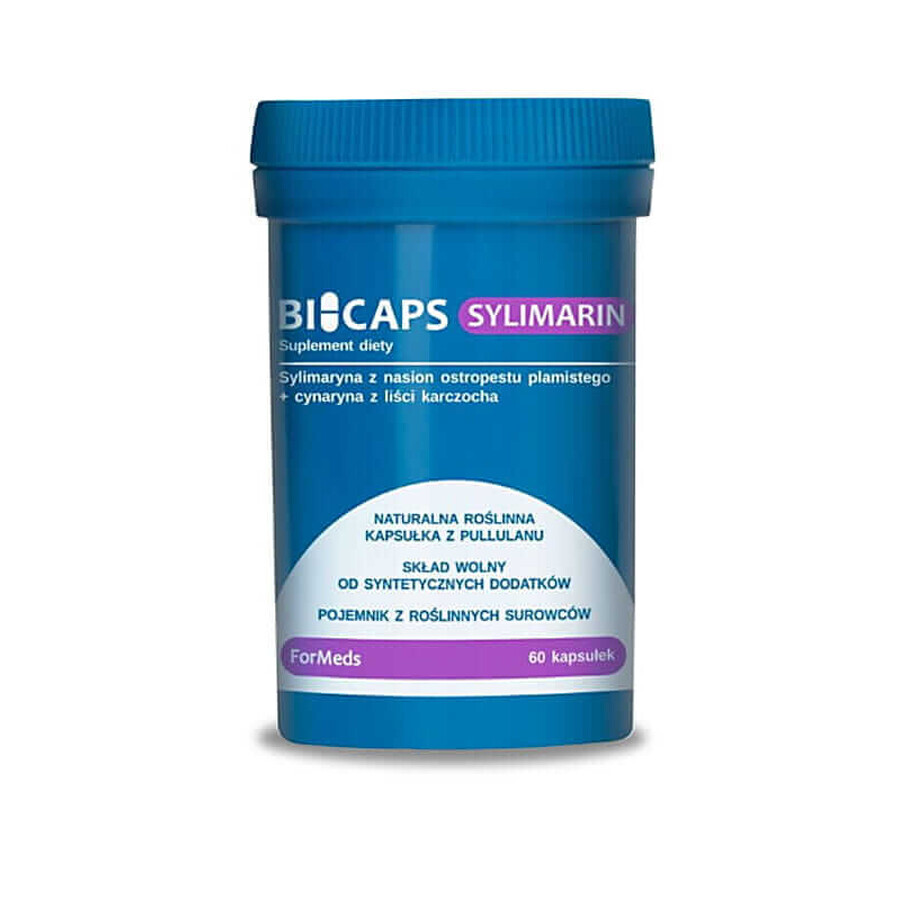 Bicaps Sylimarin 60 capsule Estratto di Sylimarin - Formeds