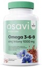 Osavi Omega 3-6-9 Olio di semi di lino 1000 mg, 60 capsule molli