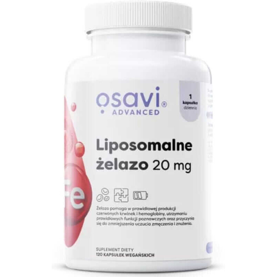 Osavi Ferro liposomiale 20 mg - 120 capsule vegane