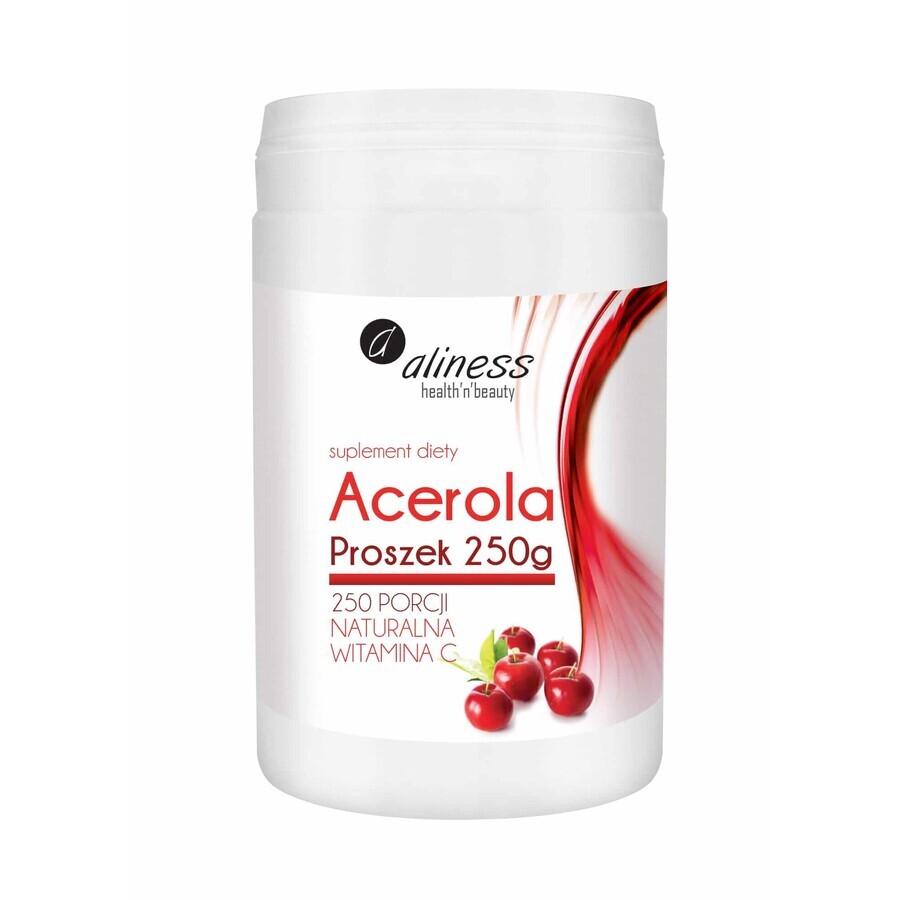 Acerola pulbere 250 g Vitamina C naturală Aliness