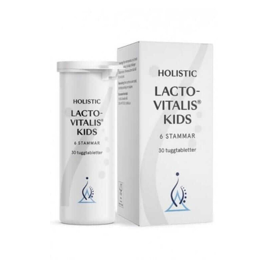 Holistic LactoVitalis Kids Il nuovo probiotico per bambini FOS 2 x protezione della flora intestinale