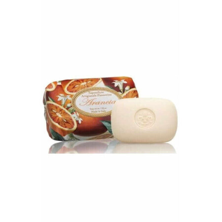 SAPONE NATURALE ITALIANO ALL'ARANCIA PERFUMATA 200g