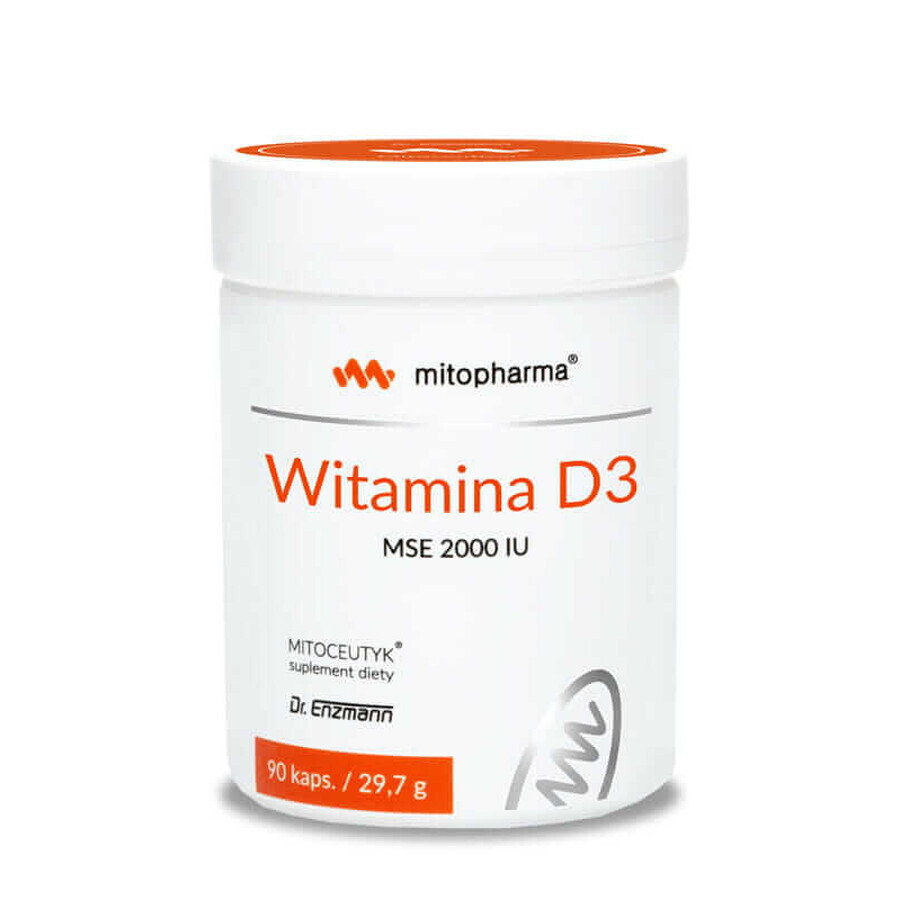 Dr Enzmann, Vitamina D3 MSE 90 cápsulas