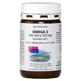 Omega 3 EPA y DHA aceite de pescado 500 mg 120 cápsulas Sanct Bernhard