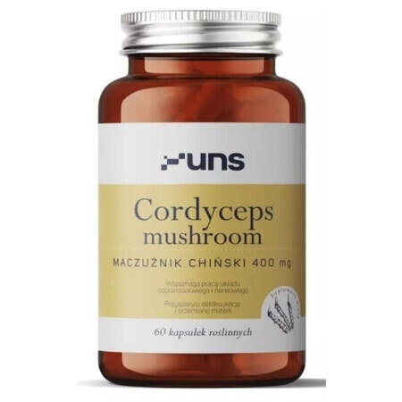 Cordyceps-Pilz (400mg) 60 Kapseln UNS