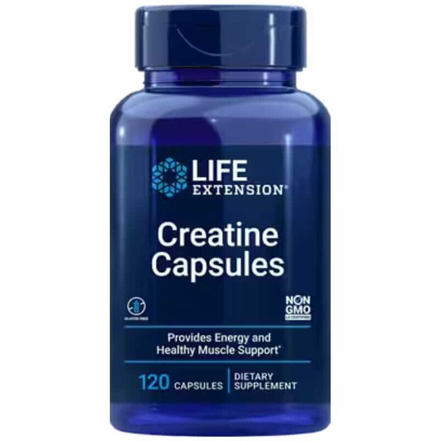 Creatină Capsule Creatină 120 capsule Life Extension