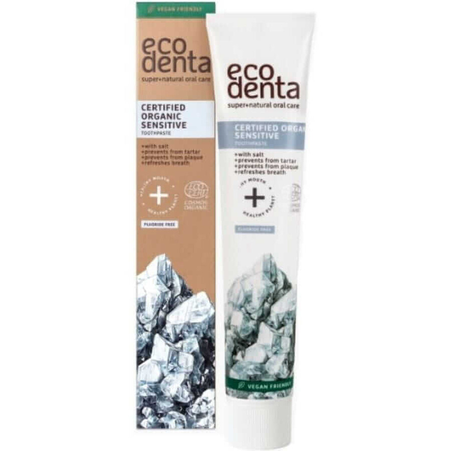 Dentífrico sensible con sal 75ml Ecodenta