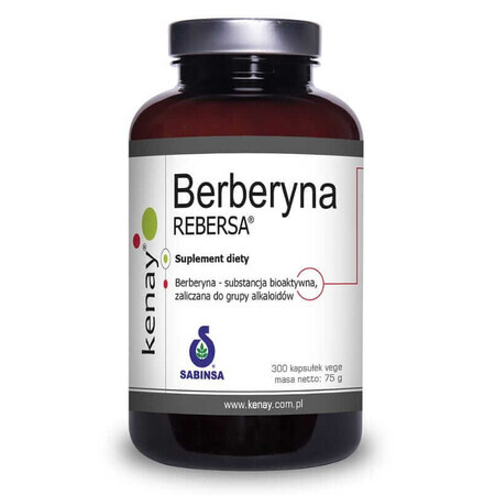 Berberine Rebers 300 capsule, Kenay