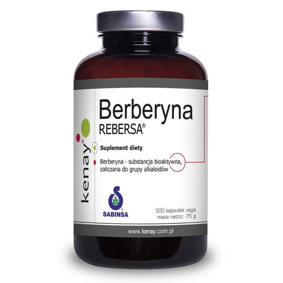 Berberine Rebers 300 capsule, Kenay