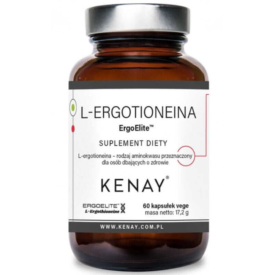 L-ergotioneina ErgoElite 60 capsule vegetali Kenay