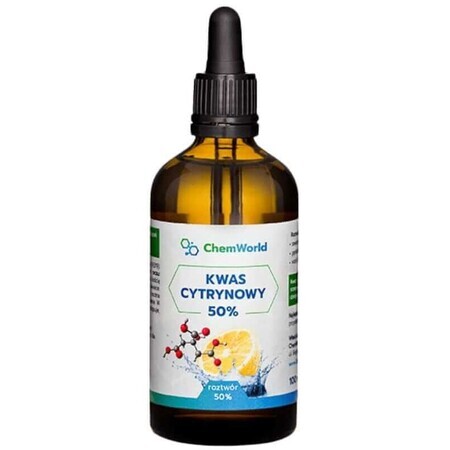 Acido citrico attivatore al 50% 100 ml ChemWorld