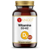 Vitamina D3+K2 90 capsule Yango