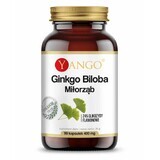 Estratto di ginkgo biloba 24% (100 mg 90 capsule) Yango