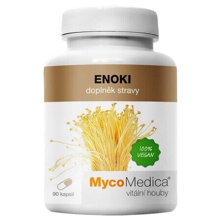 Enoki 30% polisaccaridi 90 capsule MycoMedica