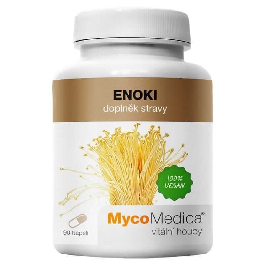 Enoki 30% polisaccaridi 90 capsule MycoMedica