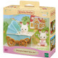 Set passeggino Twin Rabbit Sylvanian Families, +3 anni, Epoca