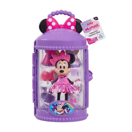 Bambola unicorno con accessori, + 3 anni, Disney Minnie Mickey