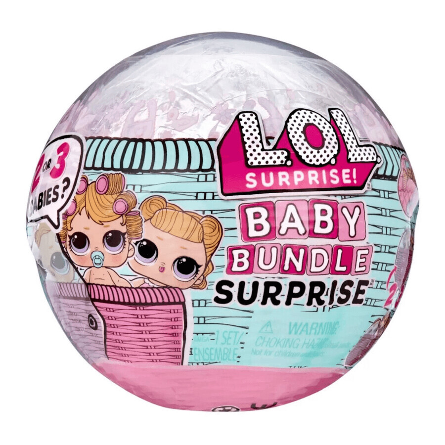 Bebelus Baby Doll Bundle Surprise, +3 anni, L.O.L Surprise