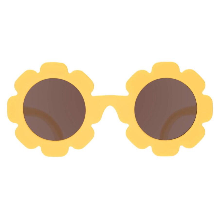 Occhiali da sole ultra flessibili con lenti ambrate per bambini, 0-2 anni, Sweet Sunflower, Babiators