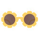 Occhiali da sole ultra flessibili con lenti ambrate per bambini, 0-2 anni, Sweet Sunflower, Babiators