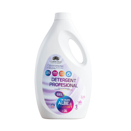 Detergente professionale per bianchi colorati, 3 litri, Aroma Cashmere