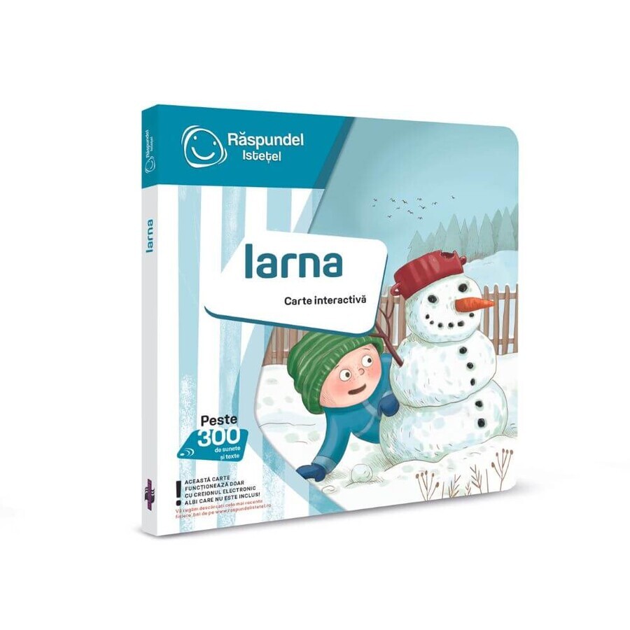 Libro interattivo Inverno, 2-6 anni, Raspundel Istetel