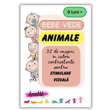 Animale di cartone Bebe Vede, +9 mesi, Amona