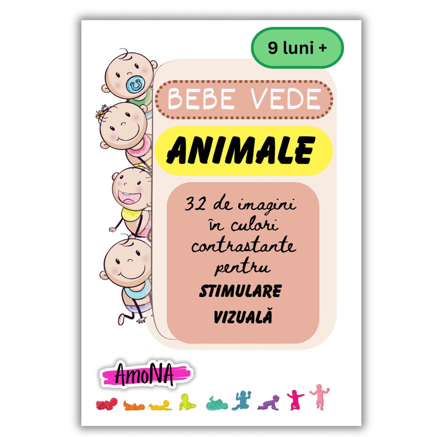 Animale di cartone Bebe Vede, +9 mesi, Amona