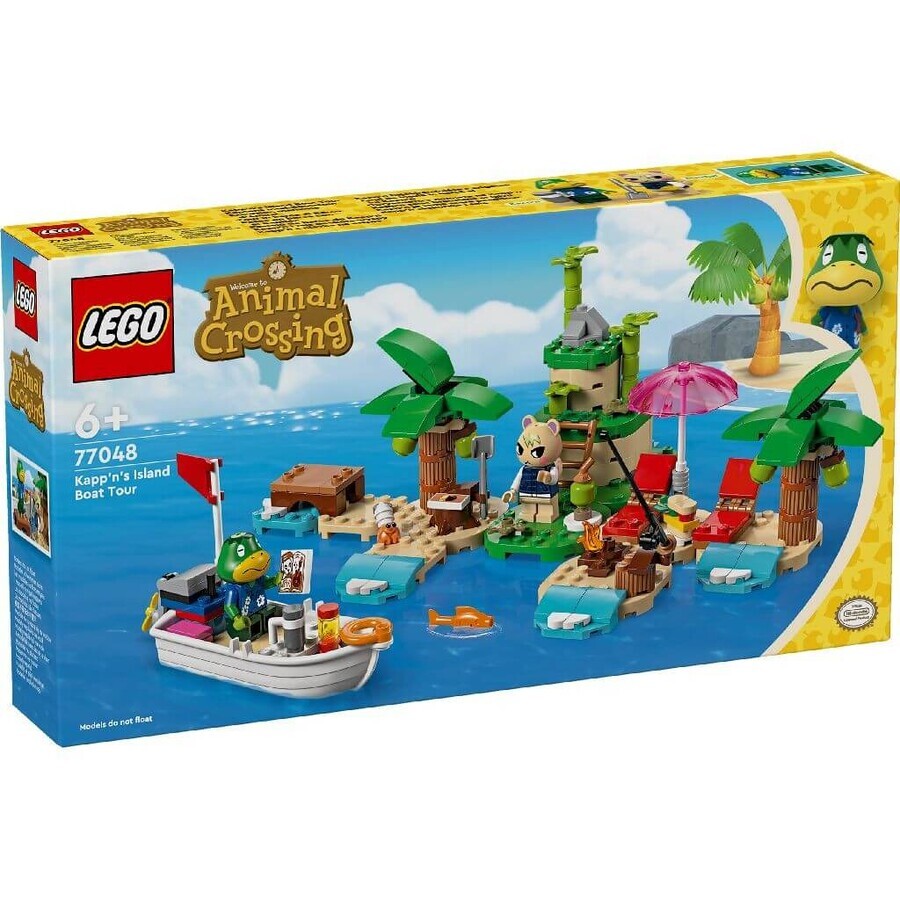 Kapp's Island Boat Tour Animal Crossing, 6+ jaar, 77048, Lego