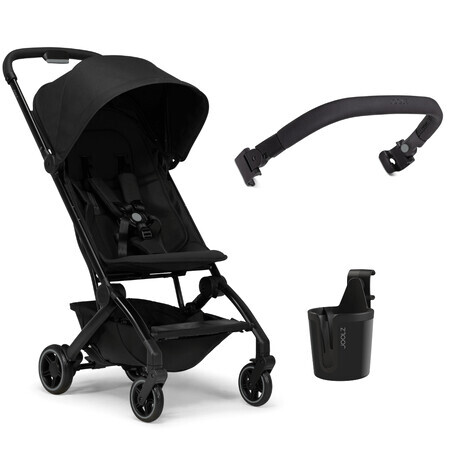 Pacchetto promozionale Passeggino Joolz Aer+ con 2 accessori inclusi, Space Black, Joolz