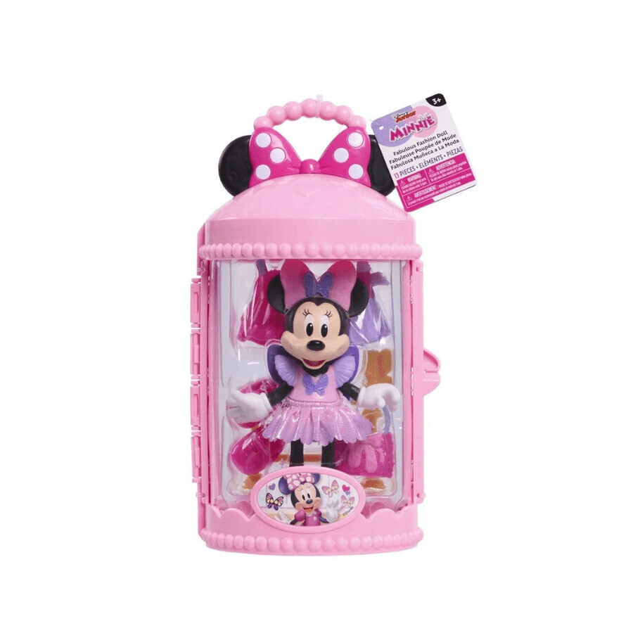 Bambola ballerina con accessori, + 3 anni, Disney Minnie Mickey