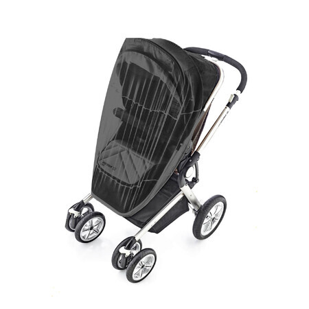 Universal insect net for pram, Black, BabyJem