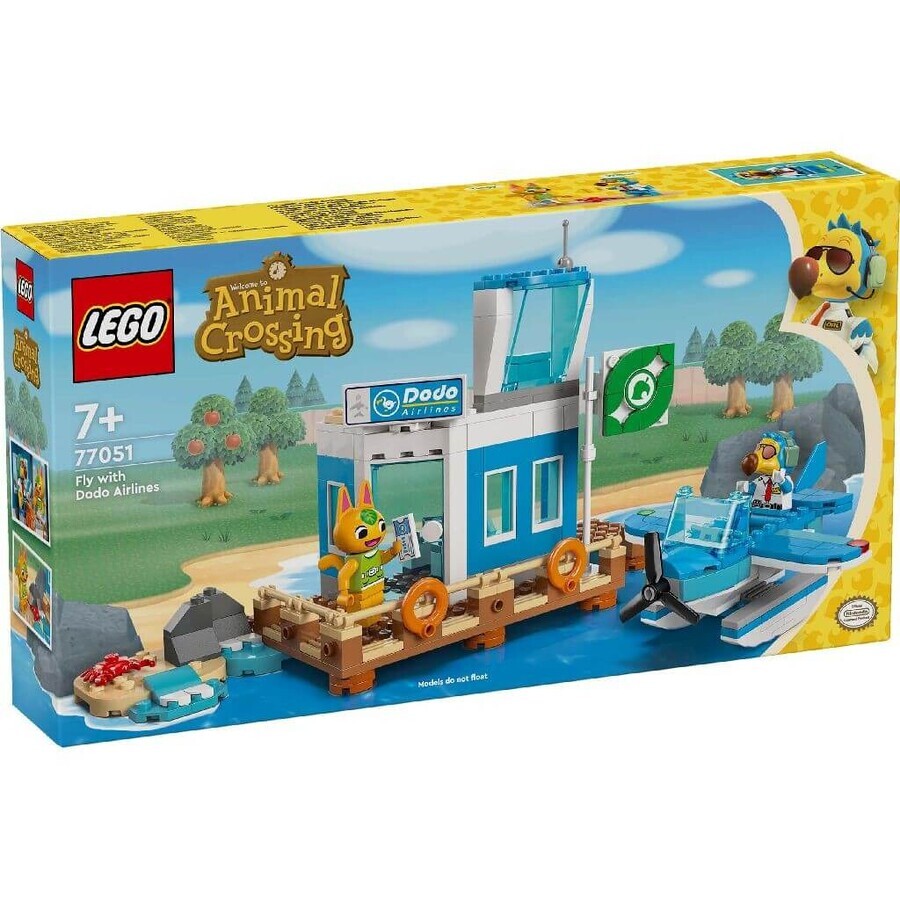 Fliege mit Dodo Airlines Animal Crossing, ab 7 Jahren, 77051, Lego