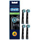 Ricariche per spazzolino elettrico Cross Action, nero 4 pezzi, Oral-B