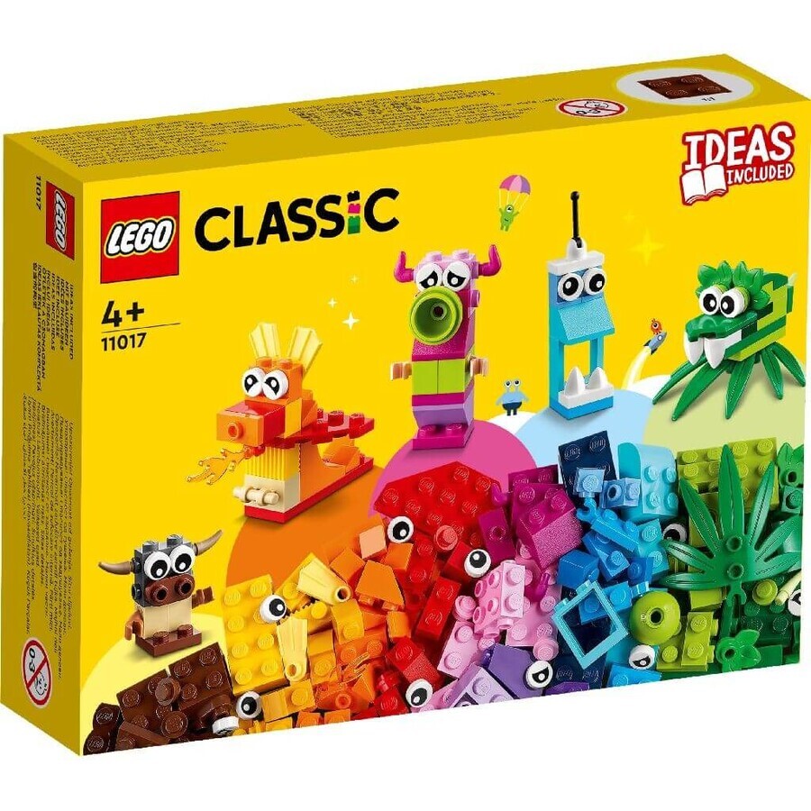 Creatieve Monsters Classic, 4+ jaar, 11017, Lego