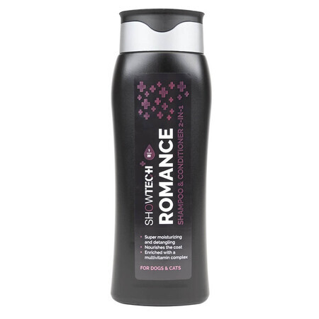 Shampoo 2 in 1 for dogs, cats and horses Romance, 300 ml, Show Tech+