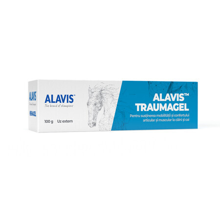 Gel pentru caini si cai Traumagel, 100 g, Alavis