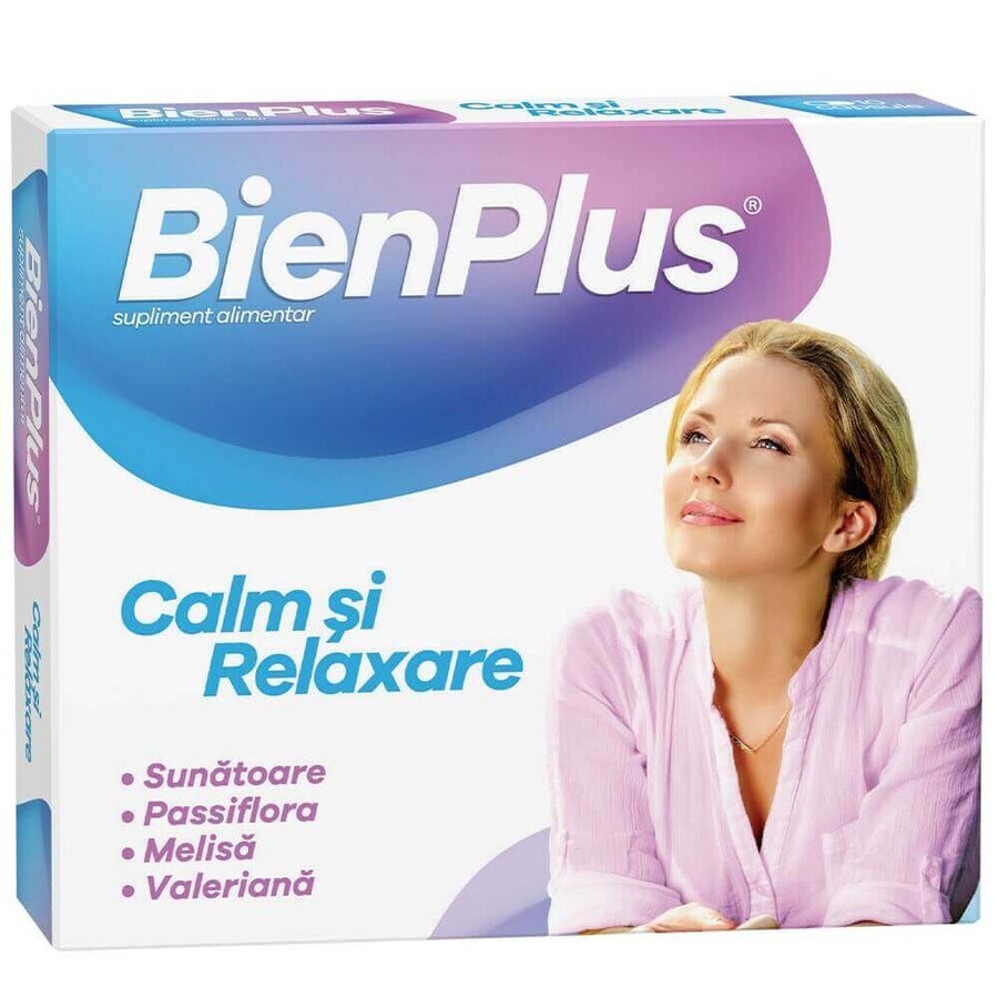 Bien Plus calma e relax, 10 capsule, Fiterman Pharma