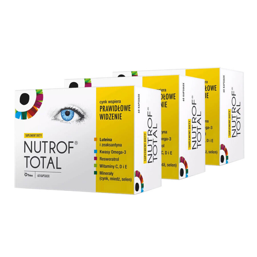 Nutrof Total, 3 x 60 capsule molli, Thea