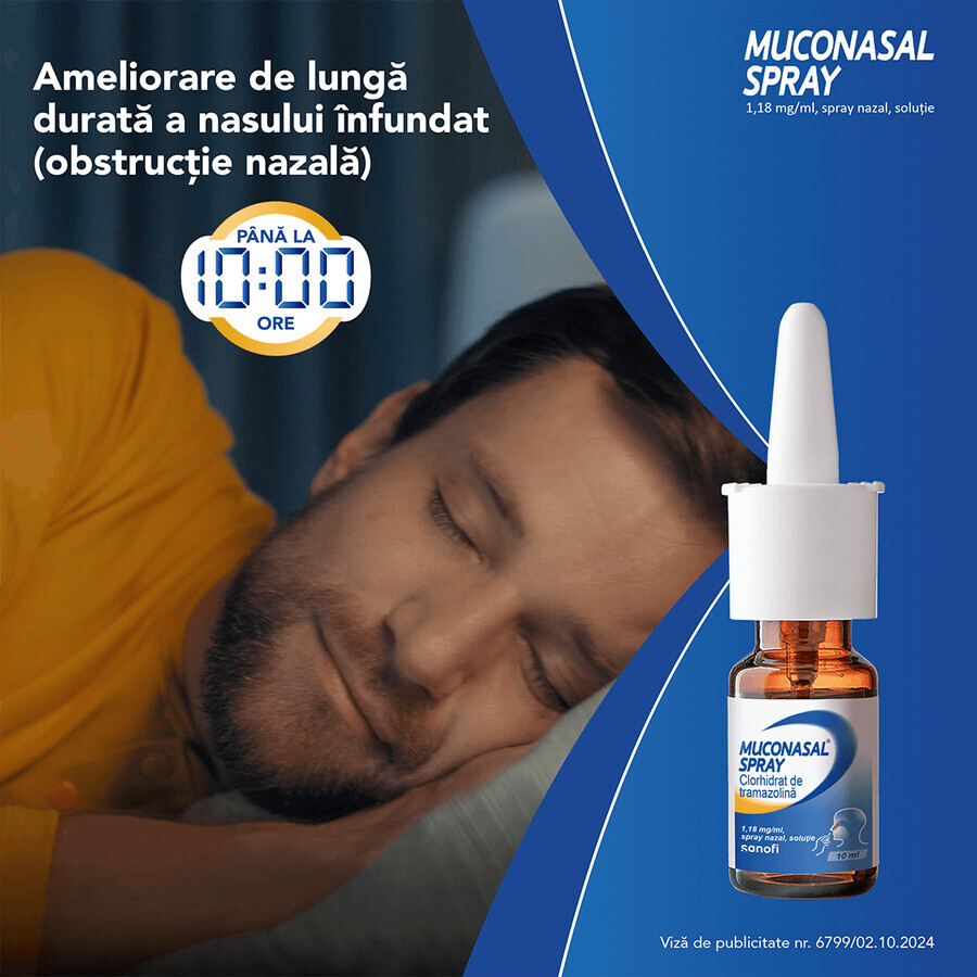 Muconasal spray, 1,18 mg/ml, 2 x 10 ml, Sanofi