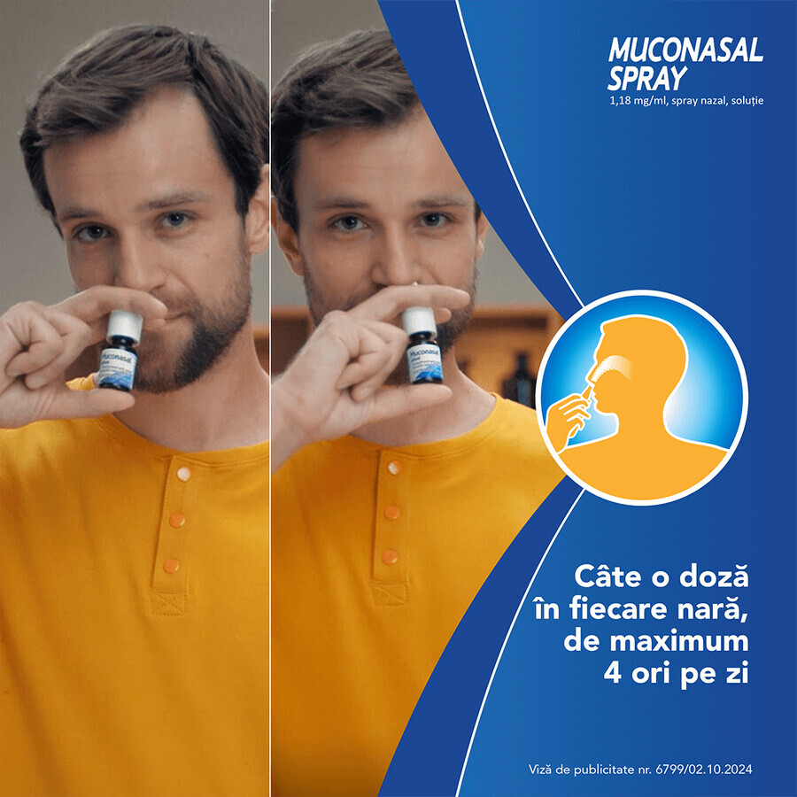 Muconasal spray, 1,18 mg/ml, 2 x 10 ml, Sanofi