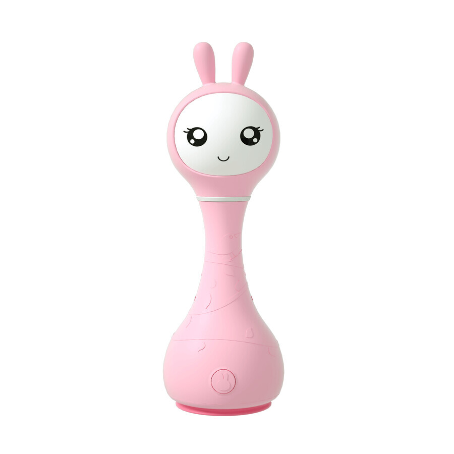 Interactive bunny for babies, +0 months, Pink, Alilo