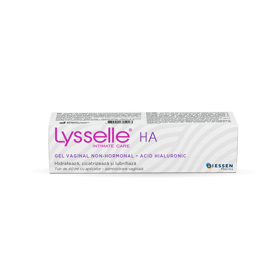 Lysselle gel vaginale non ormonale, 40 ml, Biessen Pharma